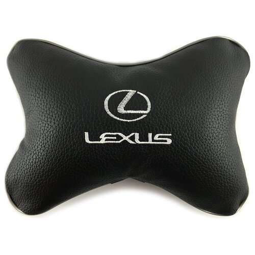 фото Автомобильная подушка на подголовник "skillfaster"на резинке для lexus