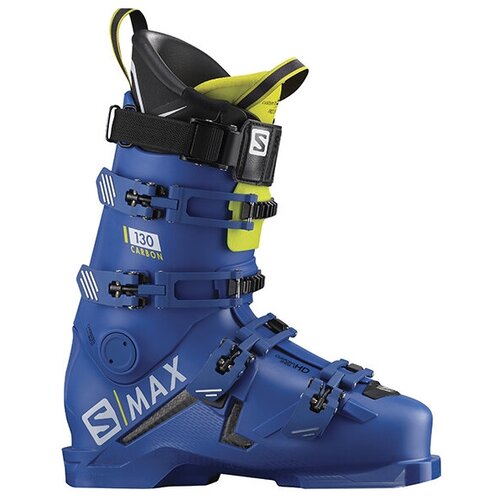 фото Горнолыжные ботинки salomon s/max 130 carbon raceblue/acid green (19/20) (26.5)