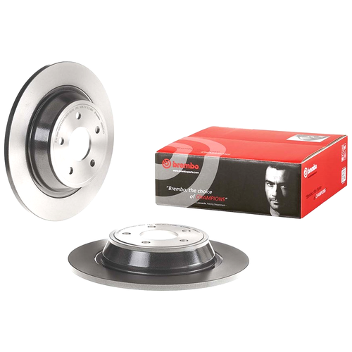 фото Brembo 08.n257.21 (08n25721) диск тормозной задн. с уф покрытием ford (форд) mondeo (мондео) v hatchback (ce) 09 / 14-> / ford (форд) mondeo (мондео) v saloon (cd) (комплект 2 штуки)