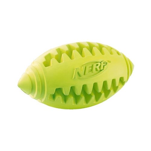 фото Nerf игрушка для собак мяч для регби рифленый, 8 см (22354) , 0,070 кг noname