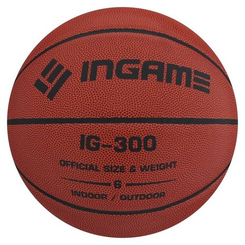 фото Мяч баскетбольный ingame ig-300 №6 6904113