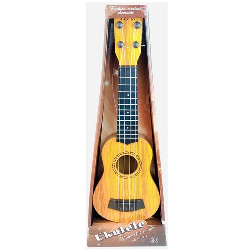 фото Детский музыкальный инструмент гитара ukulele 202-7, 4 струны, 38 см play smart