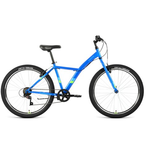 фото Велосипед 26 forward dakota 1.0 (6-ск.) 2022 (рама 16.5) синий/яркий/зеленый