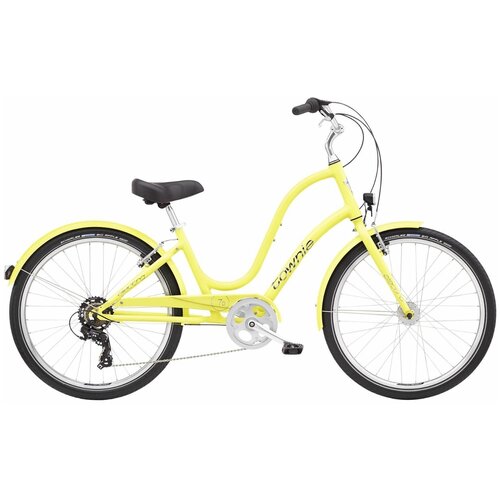 фото Велосипед городской electra townie 7d eq step thru 26" yellow(в собранном виде)