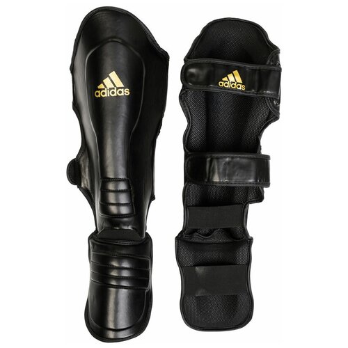 фото Adisgss011 защита голени и стопы super pro shin instep черно-золотая - adidas - черный - xl