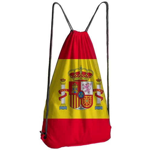 фото Сумка, рюкзак для сменной обуви флаг испании drabs