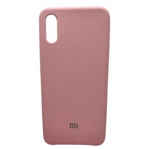 фото Xiaomi чехол silicone cover xiaomi redmi 9a (светло- розовый)
