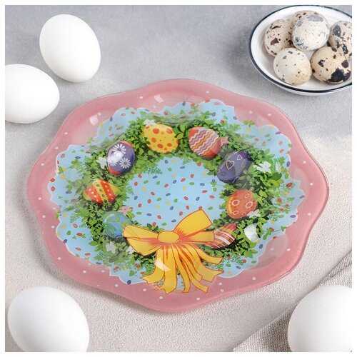 фото Подставка для яиц "пасха", 21 см, 8 ячеек доляна