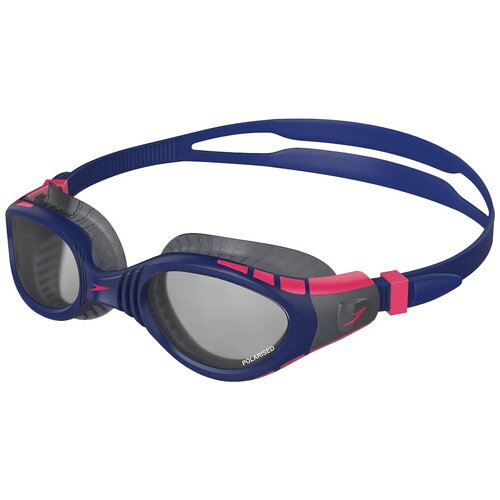 фото Speedo очки для плавания speedo futura biofuse flexiseal triatlon синий/красный/темно-серый