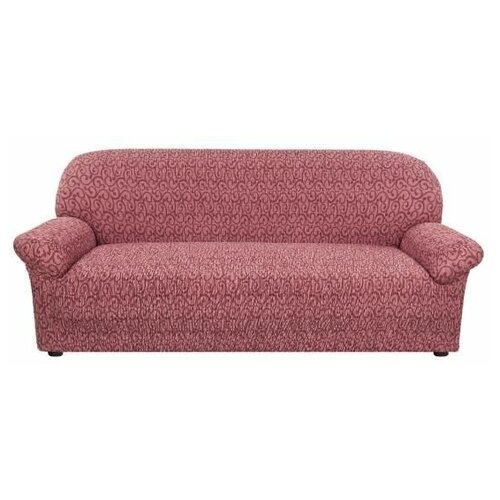 фото Чехол для мебели: чехол на 3-х местный диван тела безарро бордовый еврочехол