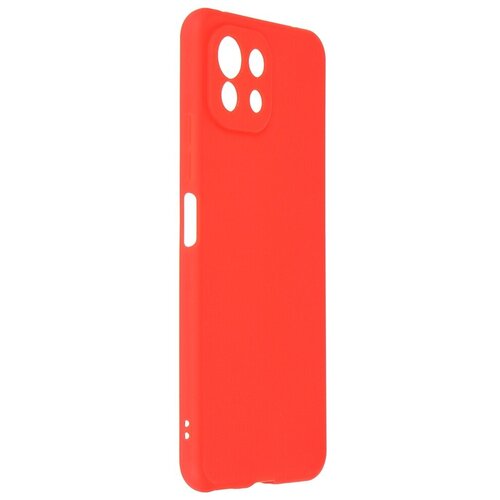 фото Чехол zibelino для xiaomi 11 lite/mi 11 lite soft matte red zsm-xia-mi11-lite-cam-red