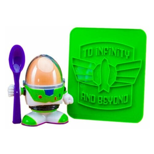 фото Набор toy story: buzz lightyear (подставка для яиц + форма для тостов) paladone
