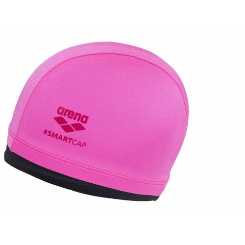 фото Шапочка для плавания детская "arena smart cap", арт.004410100, розовый, полиамид/эластан, вн.бандана+верх.