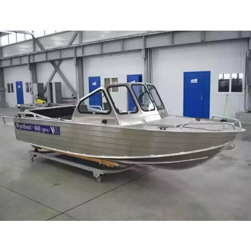 фото Моторная лодка wyatboat-460 dcm pro/ алюминиевый катер/ лодки wyatboat