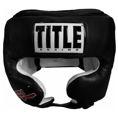 фото Шлем боксерский title gel world training headgear, размер l, красный title boxing