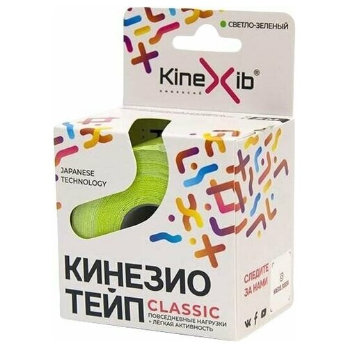 фото Тейп бинт kinexib classic зеленый 5см*5м 1 шт