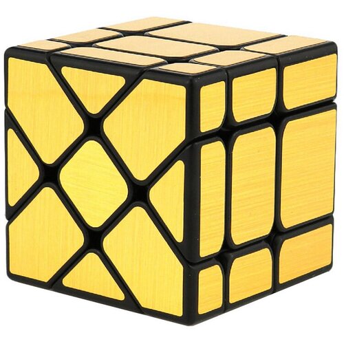 фото Зеркальный кубик фишер золото fanxin