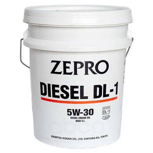 фото Idemitsu моторное масло idemitsu zepro diesel dl-1 5w30 acea c2-08 (20л) 2156-020