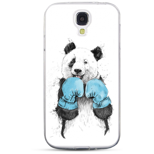 фото Силиконовый чехол панда боксер на samsung galaxy s4 / самсунг s4 case place