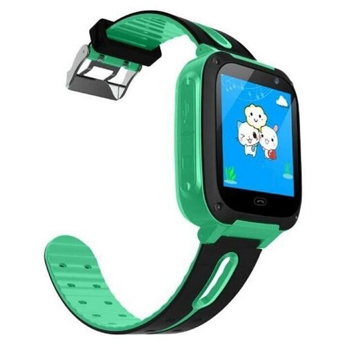 фото Умные детские смарт- часы с gps и телефоном elvirton s4 (зеленый)