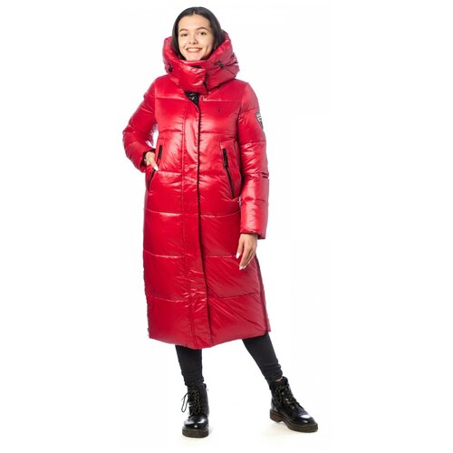 фото Зимняя куртка женская evacana 21902 размер 46, красный