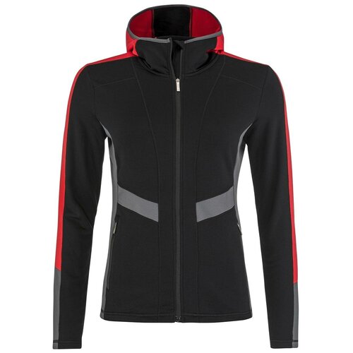 фото Толстовка горнолыжная head jasmine midlayer fz w black/red (us: m)