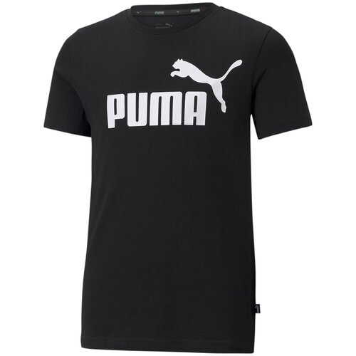 фото Футболка puma ess logo tee b синий 164 58696006