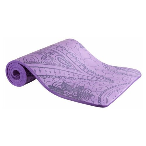 фото Коврик гимнастический / коврик для йоги body form, 183 x 61 см, фиолетовый