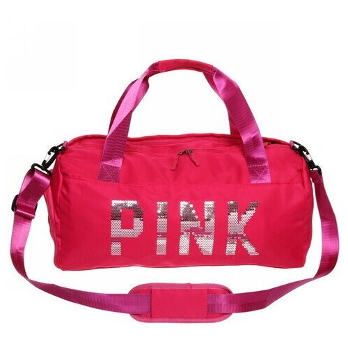 фото Сумка спортивная «sport pink», водонепроницаемый отдел + 2 кармана+отдел под обувь, цвет розовый, 46* восток
