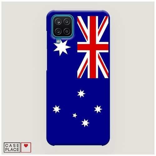 фото Чехол пластиковый samsung galaxy a12 флаг австралии 2 case place