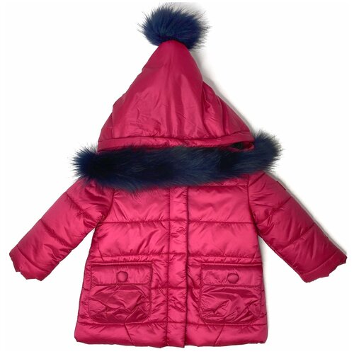фото Куртка зимняя для девочки размер 92 бруммель