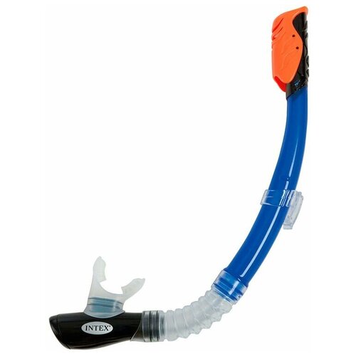 фото Трубка для плавания hyper-flo sr. snorkel, синяя, от 8 лет bestway