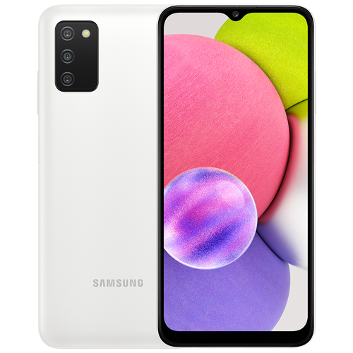 Смартфон Samsung Galaxy A03s 32GB, белый