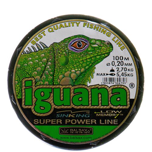 фото Леска balsax iguana 100м 0,2мм