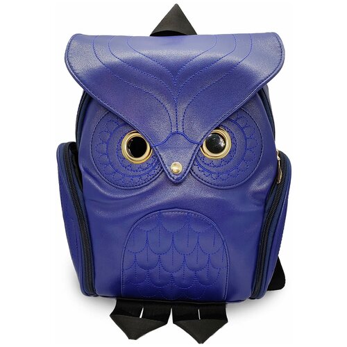 фото Рюкзак-сова темно-синий, рюкзак в виде совы none