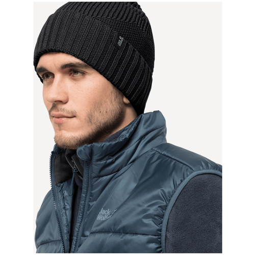 фото Шапка jack wolfskin 1910021 размер m, black