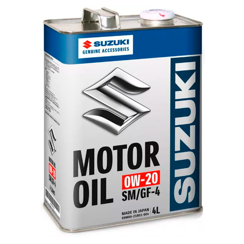 фото Масло моторное синтетическое масло motor oil sae 0w20 (4 л suzuki