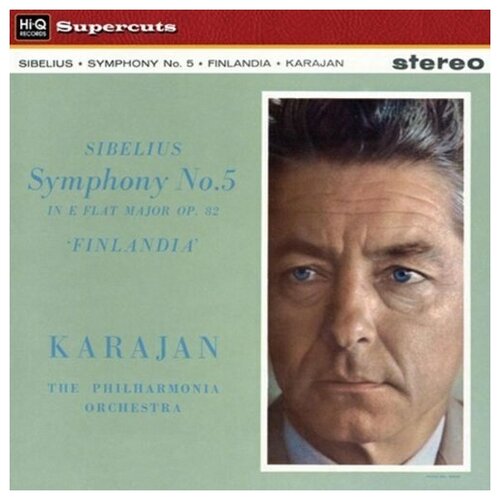 Sibelius: Symphony No.5 [VINYL] - Finlandia Philharmonic Orchestra - Herbert Von Karajan puchta herbert krenn wilfried motive a1 a2 b1 lektion 1 30 cdmp3