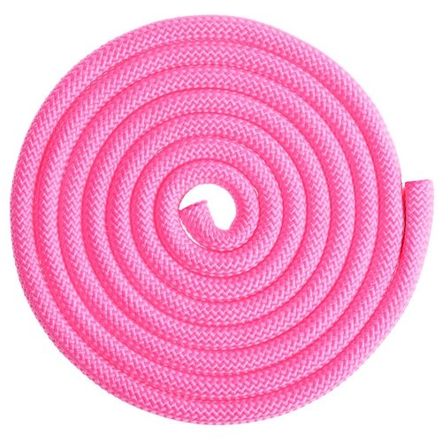 фото Скакалка гимнастическая утяжелённая, 3 м, 180 г, цвет неон розовый mikimarket