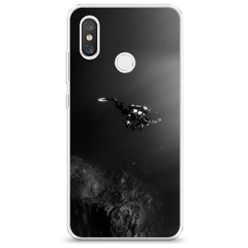 фото Силиконовый чехол "хобби дайвинг" на xiaomi mi 8 / сяоми ми 8 case place