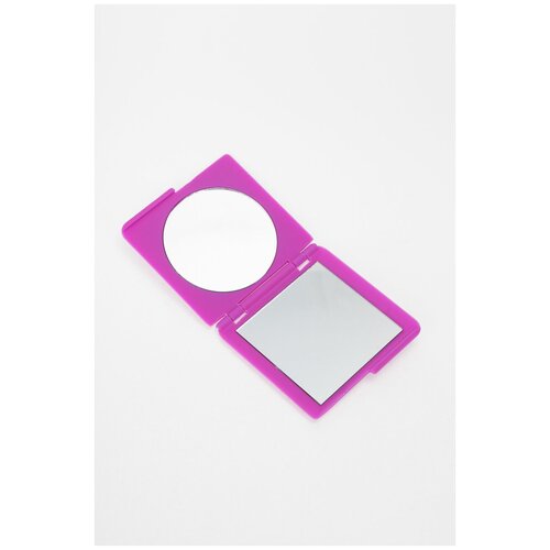 фото Карманное квадратное зеркало "индиго" dbin2616 фиолетовый 8х8 см dewal beauty