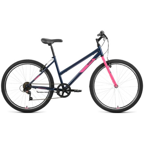 фото Горный (mtb) велосипед altair mtb ht 26 low (2022) темно-синий/розовый 17" (требует финальной сборки) forward