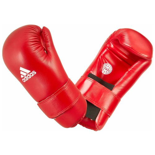 фото Перчатки полуконтакт wako kickboxing semi contact gloves красные (размер xl) adidas