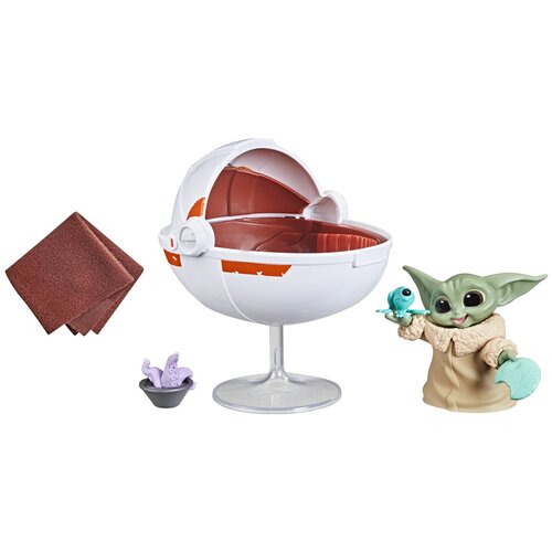 фото Набор фигурка грогу и аксессуары sw bounty collection mandalorianthe child 7 см f2854 hasbro