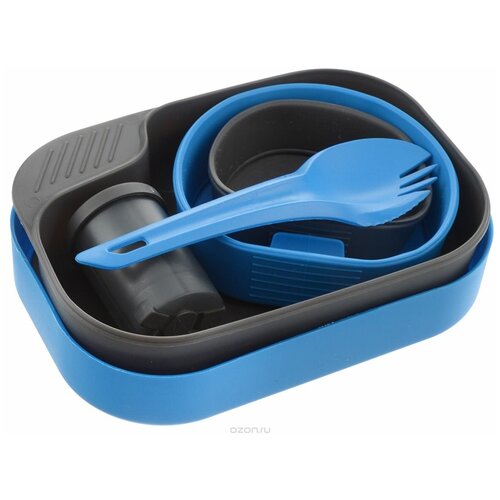 фото Портативный набор посуды wildo camp-a-box® complete light blue