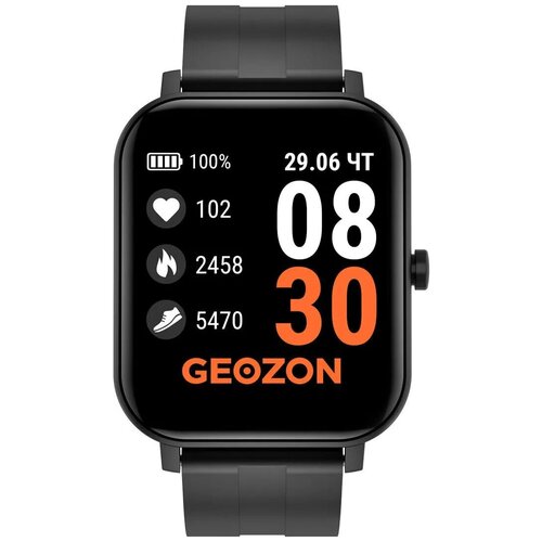 фото Умные часы geozon runner, черный