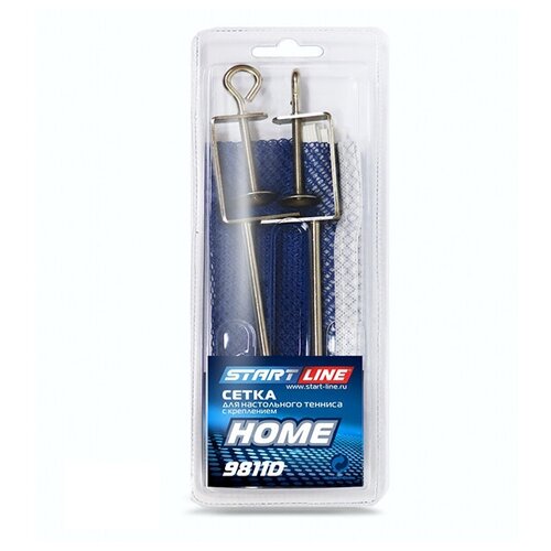 фото Сетка для настольного тенниса start line home blue 60-9811d