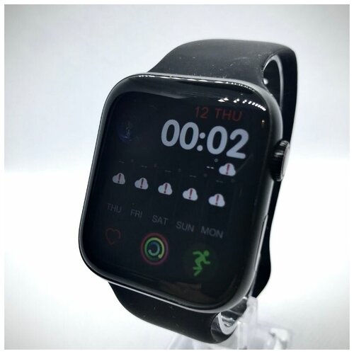 фото Смарт часы m26 plus 6 series часы мужские женские наручные умные часы smartwatch 2021 черный smart watch