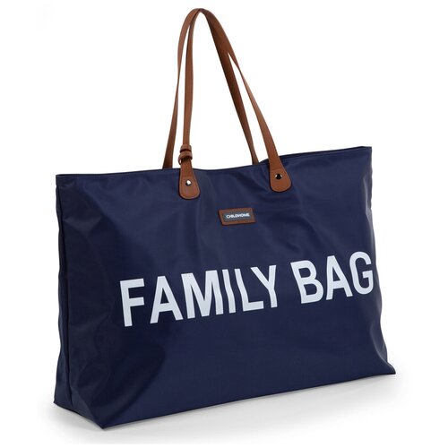 фото Сумка для мамы и малыша childhome family bag синяя
