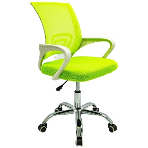 фото Компьютерное офисное кресло с подлокотниками urm комфорт, зеленое